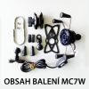 Hliníkový držák telefonu s bezdrátovým nabíjením a USB